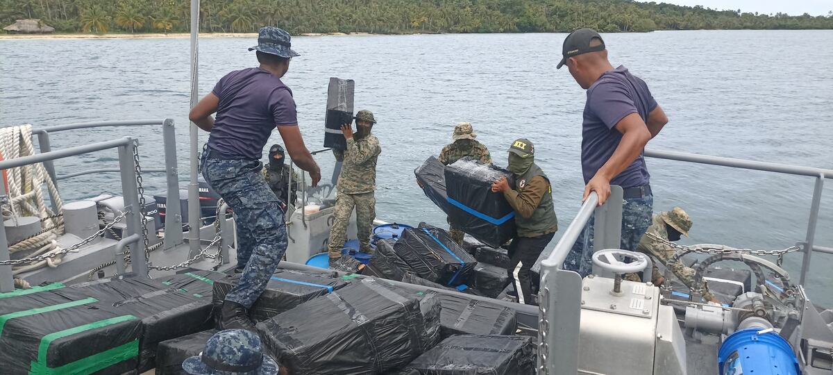 Decomiso millonario en Guna Yala