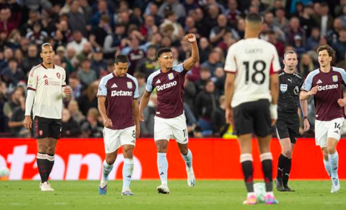 Aston Villa sorprende al Liverpool y asegura boleto a la Champions