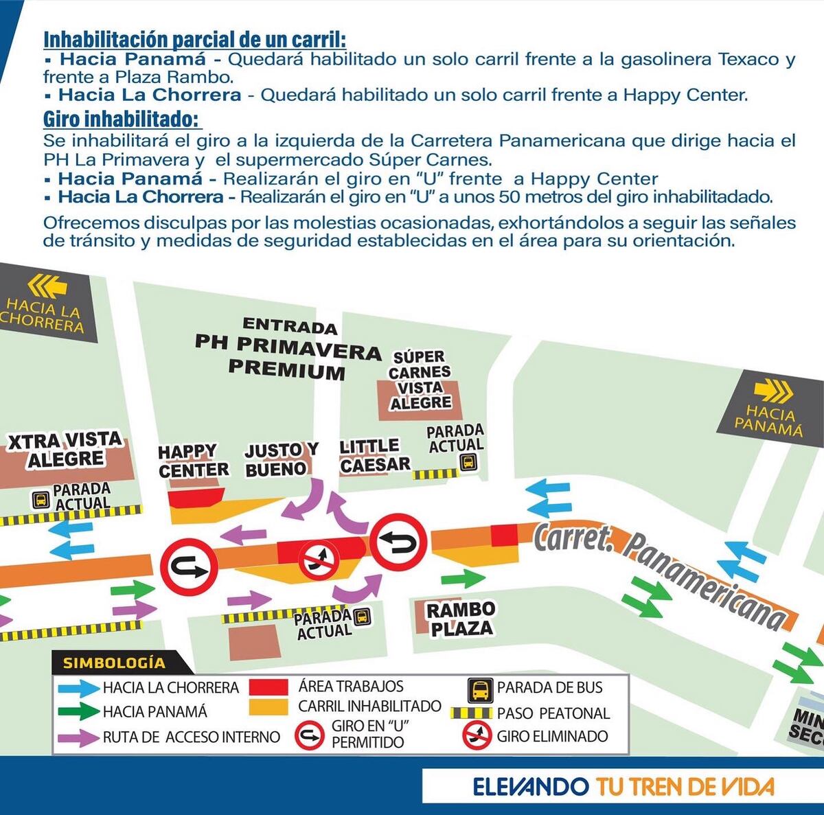 El Metro informa. Realizan trabajos de interconexión de tuberías este viernes en Arraiján