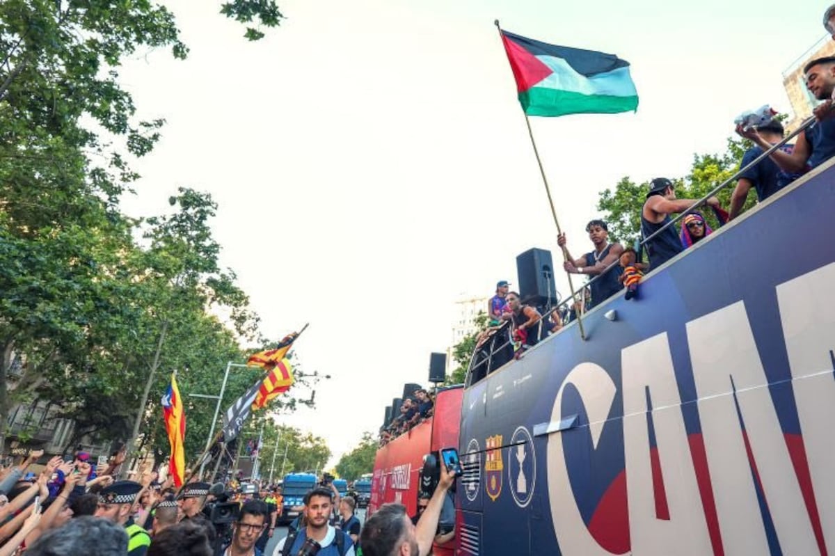 Lamine Yamal desata tormenta global tras ondear bandera palestina
