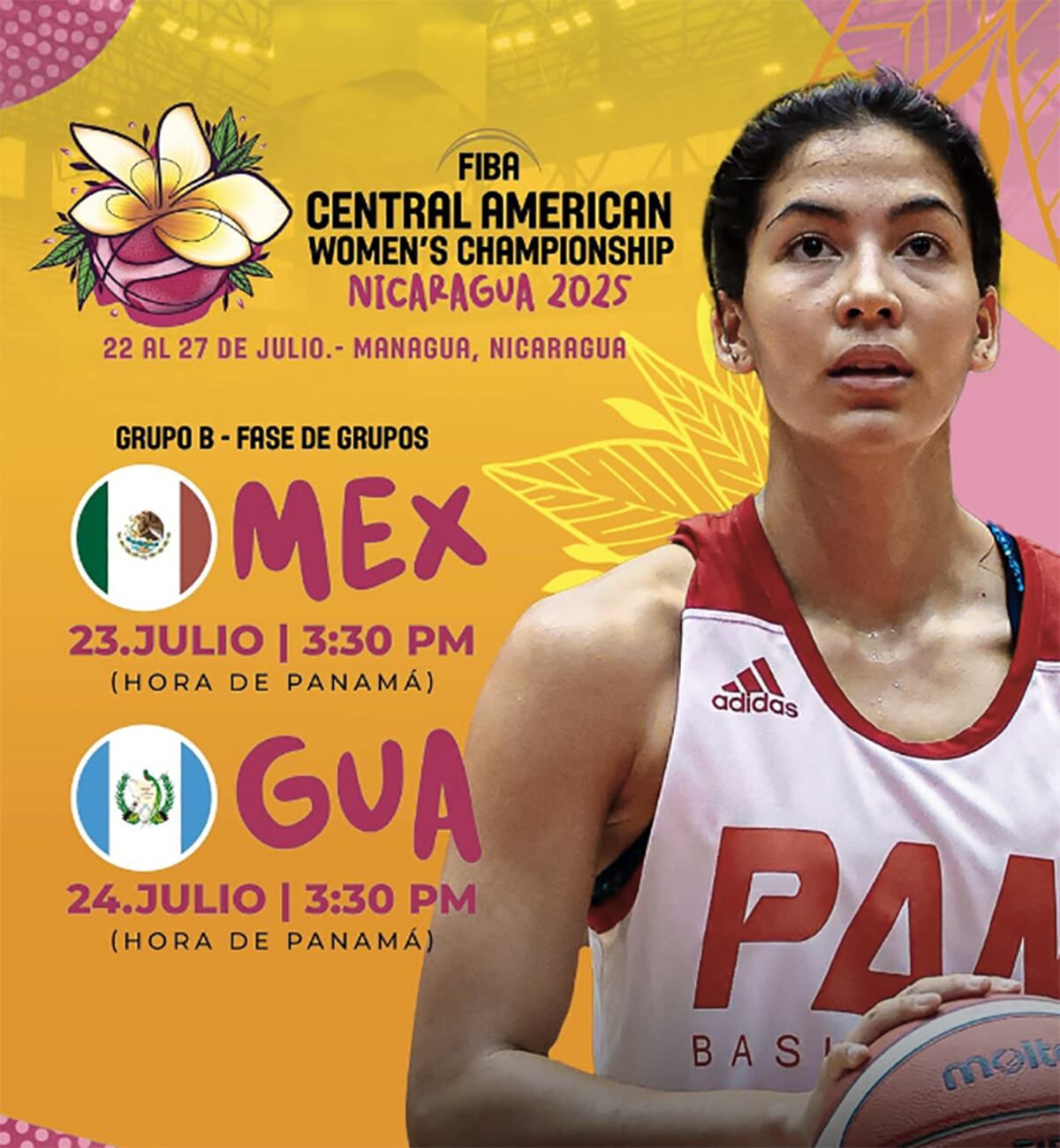 ¡Van con todo! Panamá lista para rugir en el COCABA Femenino 2025 en Nicaragua