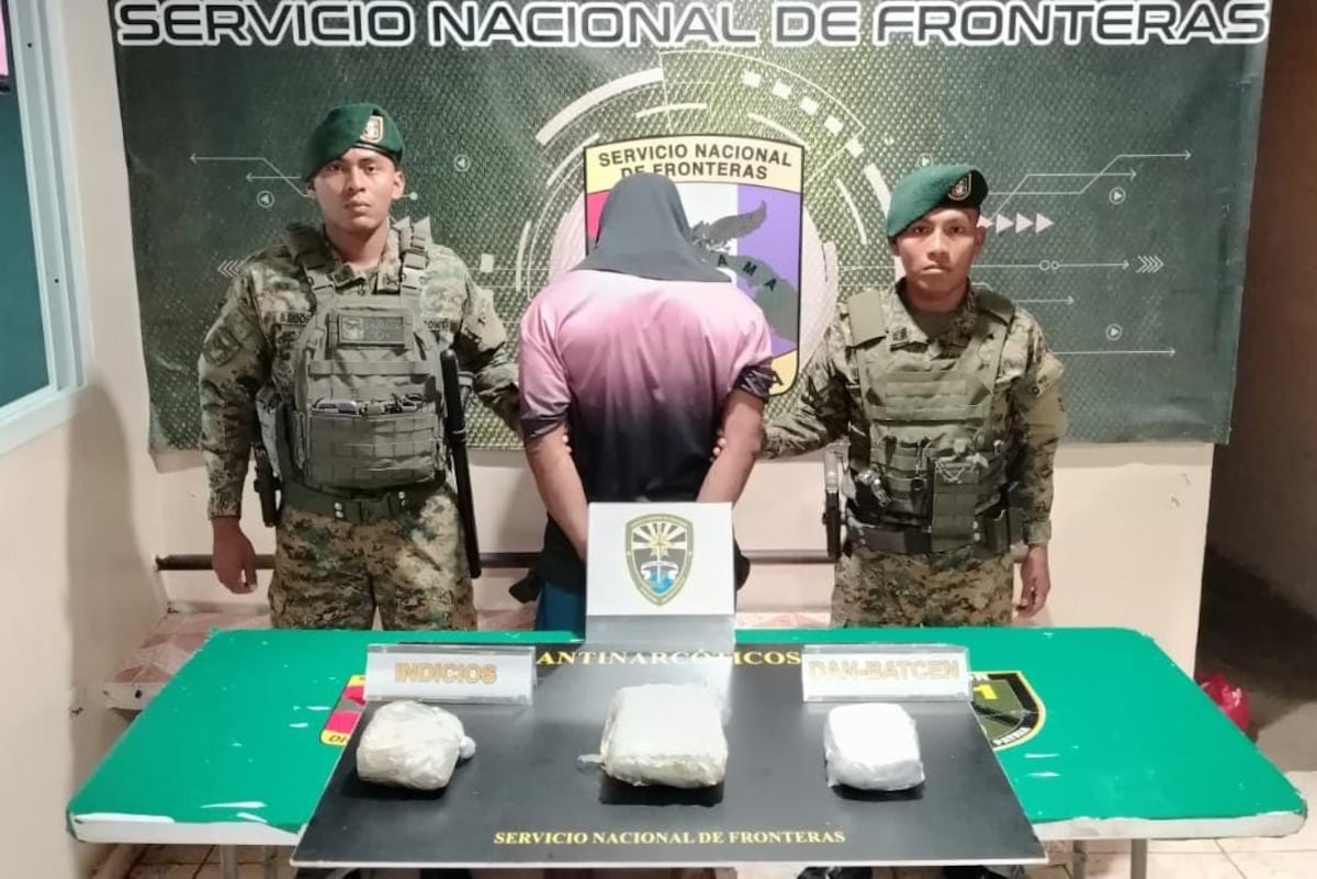 Uno con droga y otro con orden de captura por violación: operativos en Darién