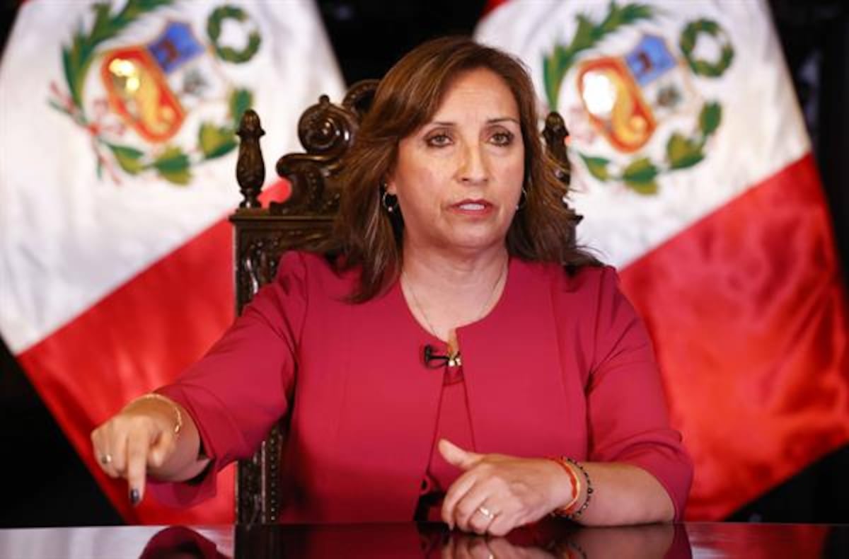 Fiscal de la Nación revela 34 denuncias contra la presidenta de Perú, Dina Boluarte 