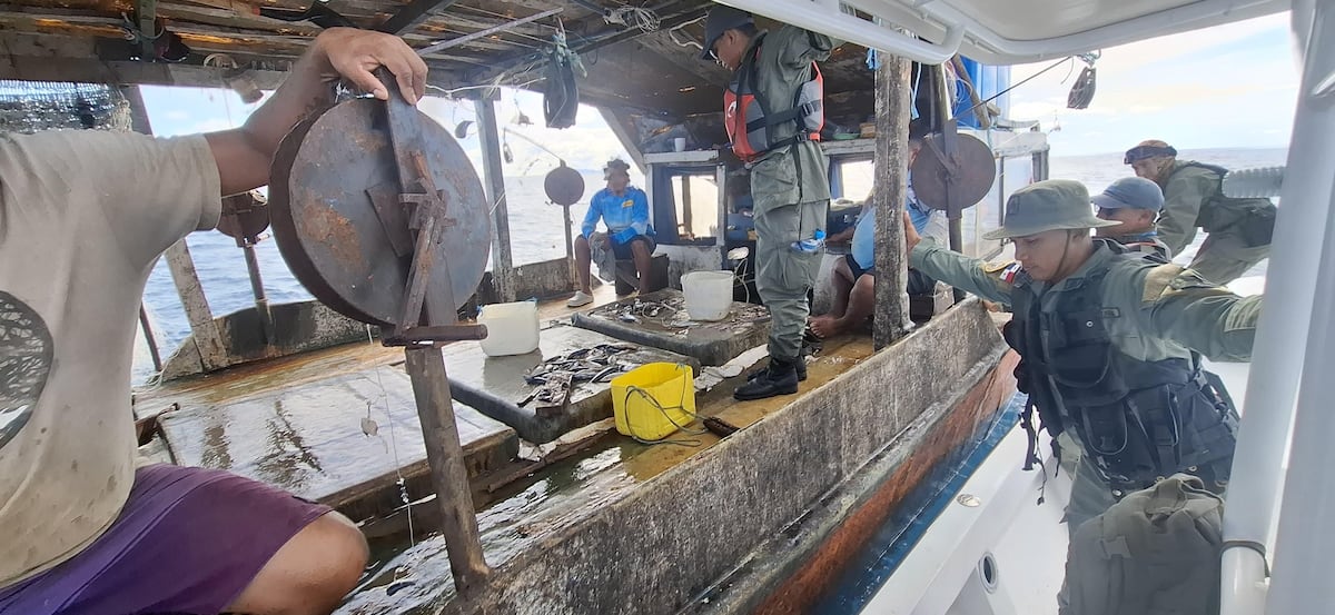 ¡Pillados en Coiba! Radar detecta barco ilegal dentro del parque
