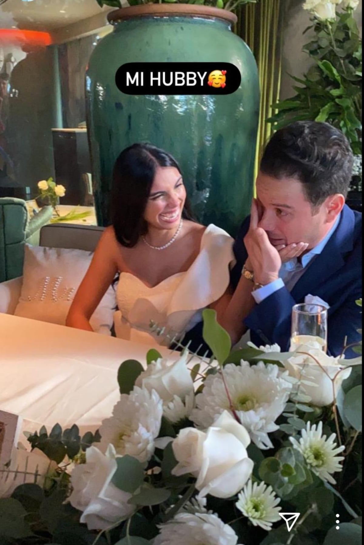 Entre lágrimas, Elizabeth Grimaldo se casó con su príncipe en Brickell, Miami +Fotos