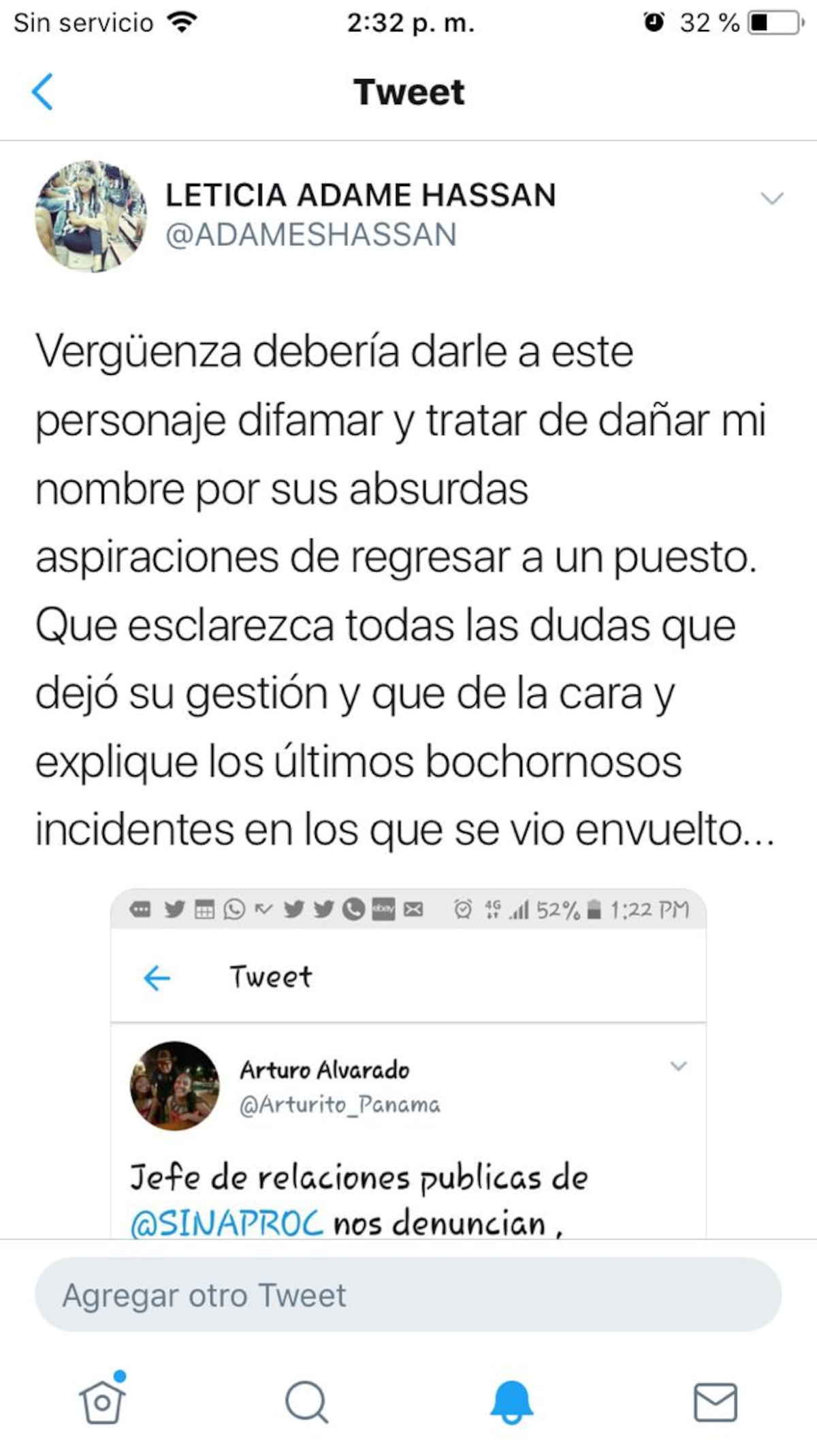 ¡SE FORMÓ! Exreportera de TV tilda de cobarde a exdirector de Sinaproc