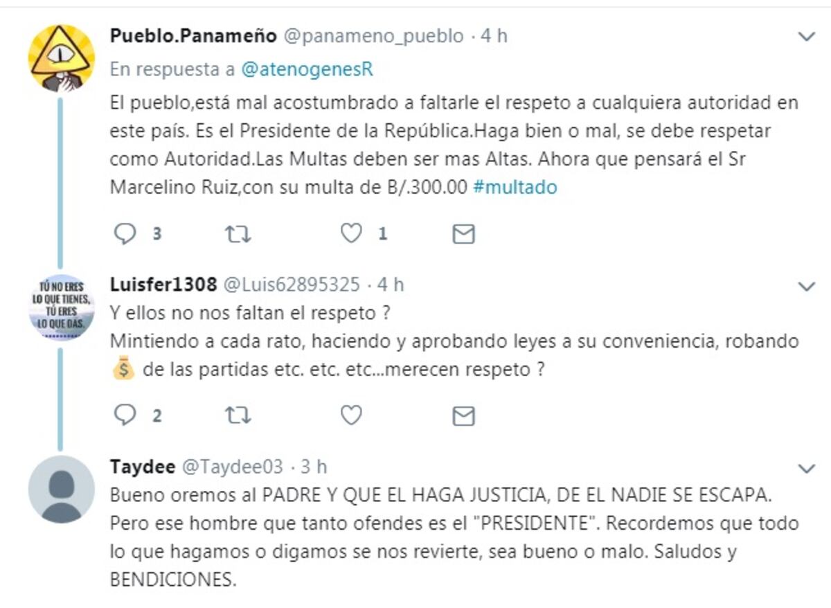 Le gritó a Varela en La Villa.Lo sancionan por irrespeto y ofender al presidente