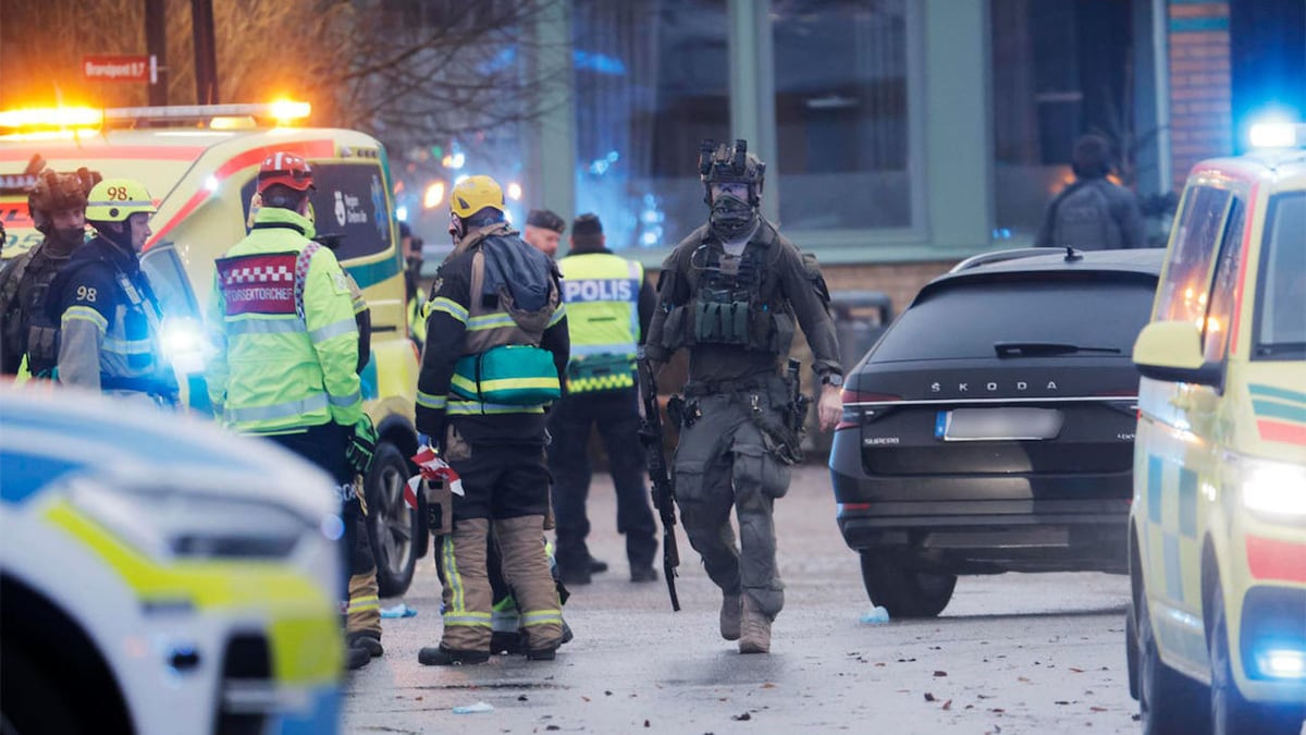 Tiroteo en una escuela en Suecia deja 10 muertos