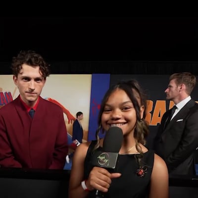 Tom Holland sorprende a Jazzy al recordar la entrevista que marcó sus inicios en un reencuentro de película + VÍDEO
