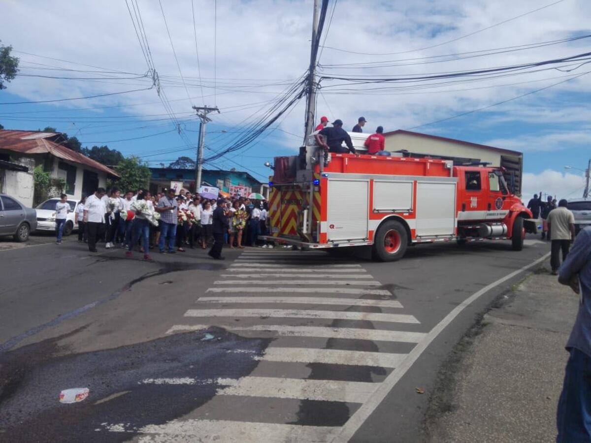 Mucho dolor se vivió en las honras fúnebres de estudiante de la UTP