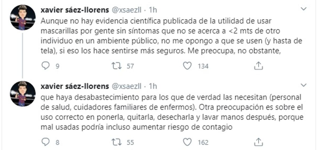 Por qué ahora usan mascarillas en la conferencia del Minsa. Dr. Llorens explica