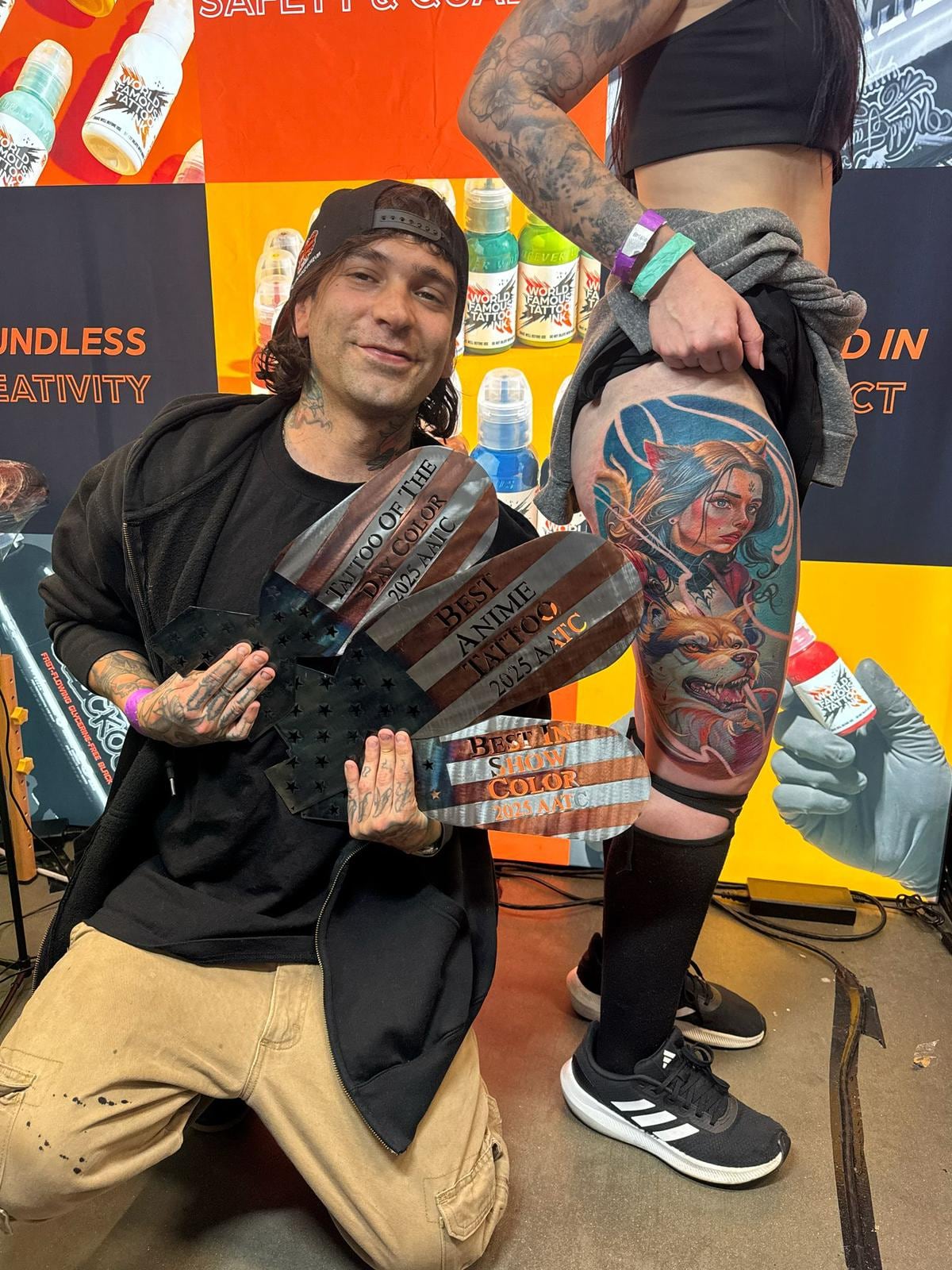 Leonardo González Triunfa en la All American Tattoo Convention