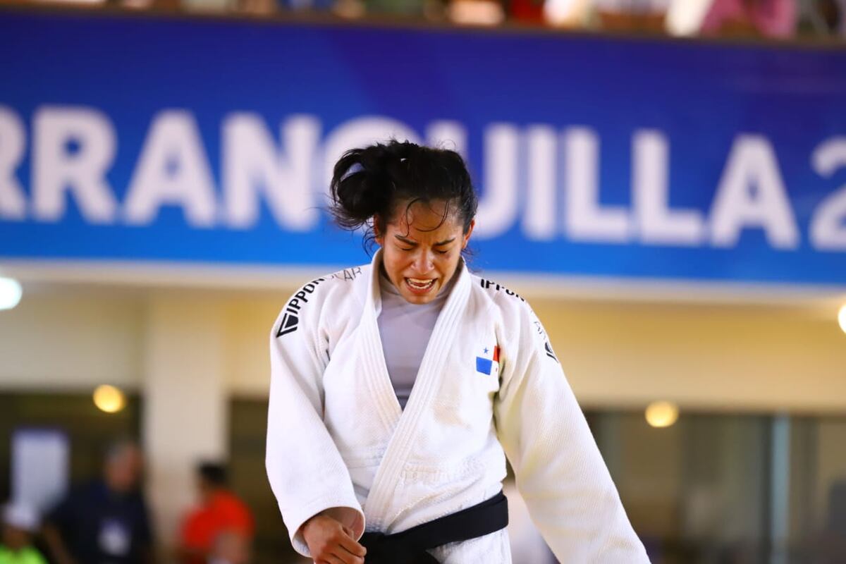 Judoca panameña logra la segunda presea dorada en los JCC en Barranquilla