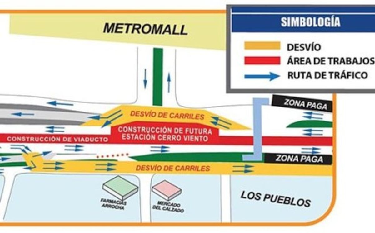 Pondrán en marcha un plan de manejo de tráfico por la línea 2 del Metro 