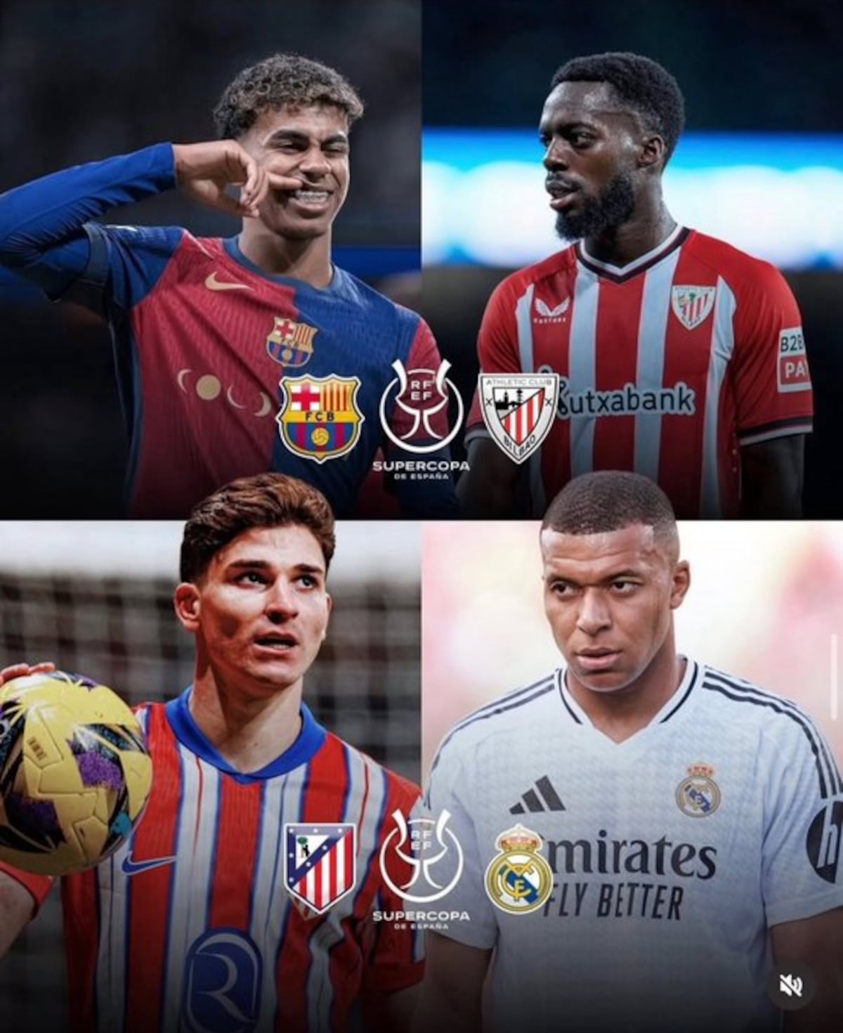 Yeda albergará la vibrante Supercopa de España 2026 con duelos imperdibles