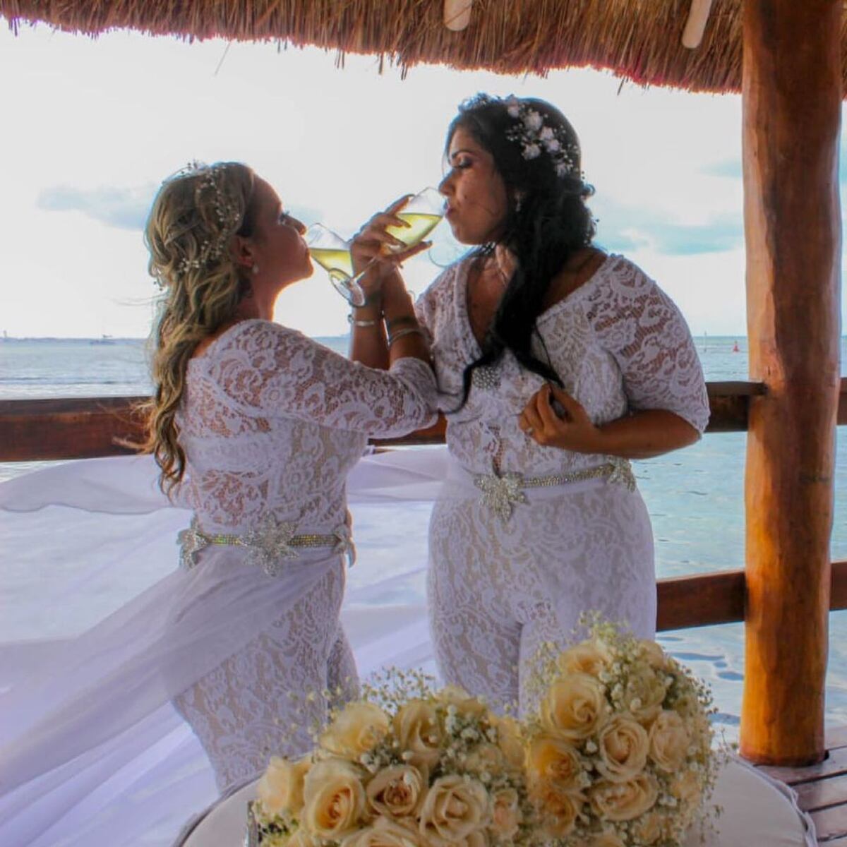 ‘Elegí jugármela por ti’. Excara de TV, la excascarosa Wendy Jaramillo se casa con una cantante de música típica