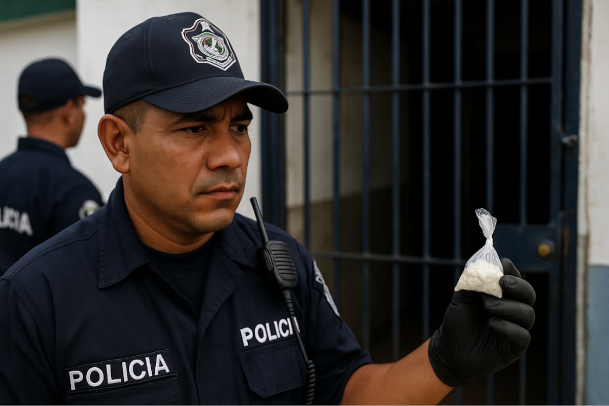 Policía Nacional investiga a unidad por presunto intento de ingresar droga a penal en Coclé