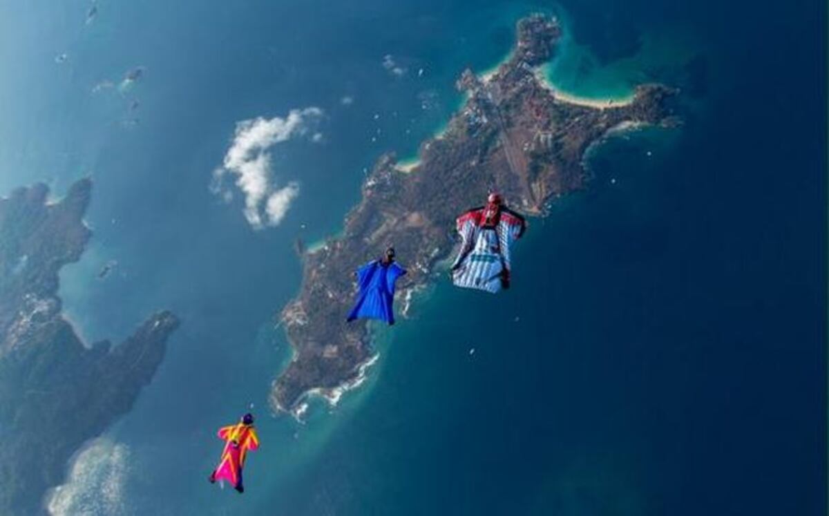 ¡TRÁGICO! En un salto fallido mure paracaidista mexicano en Isla Contadora