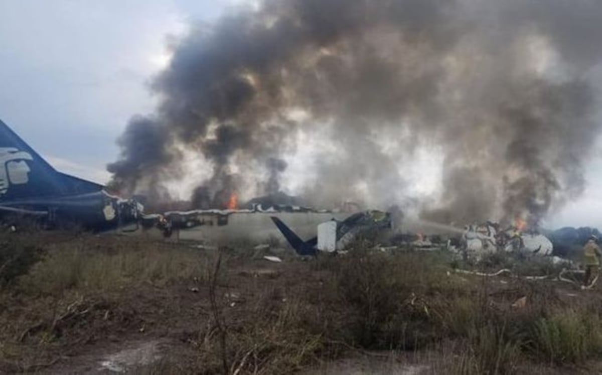 Once ocupantes del avión accidentado en México permanecen hospitalizados