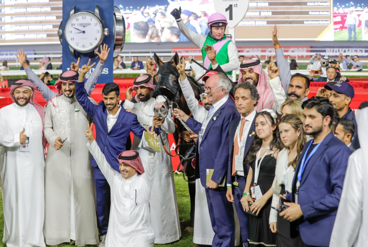 ‘Laurel River’ se fue  punta y punta en Dubai