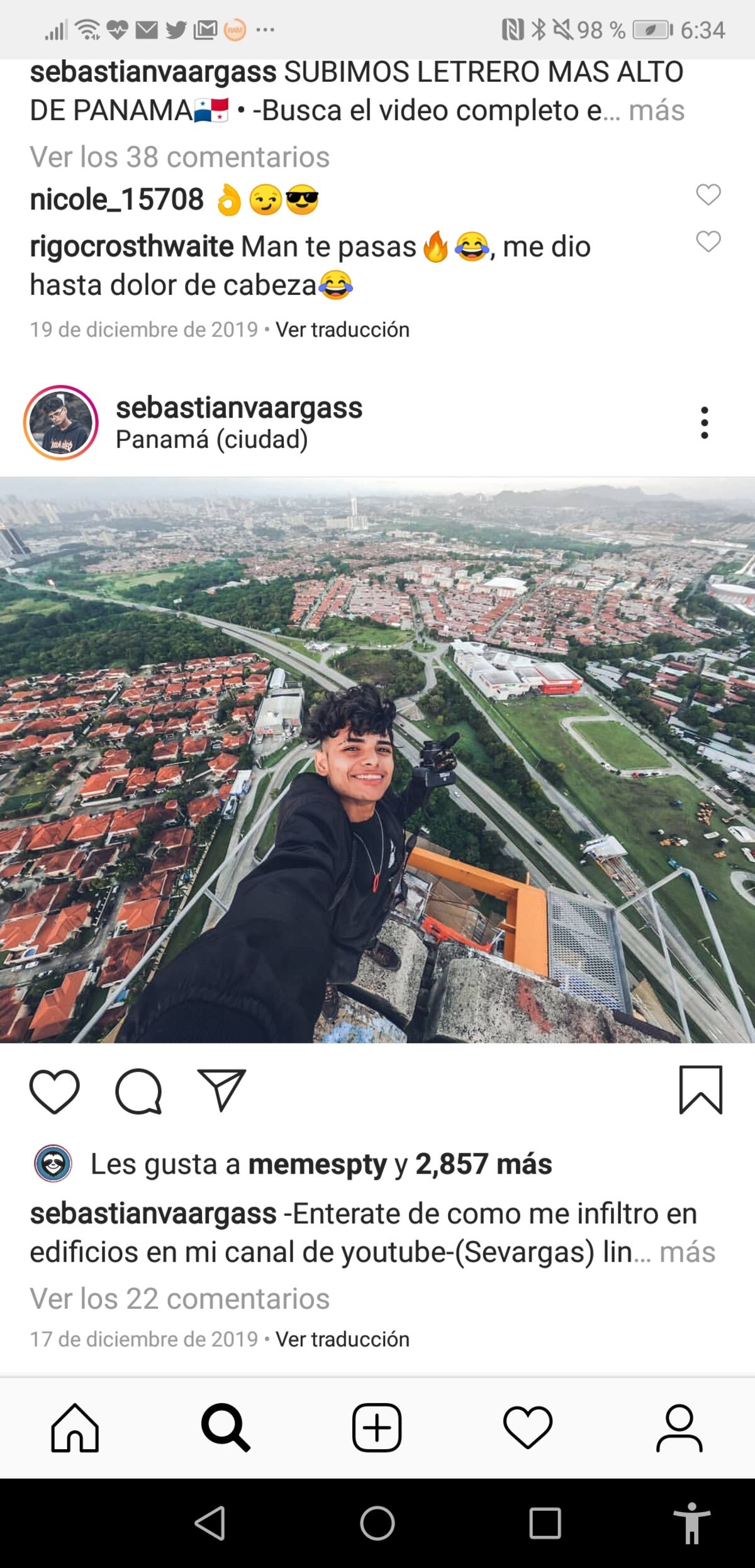 Arriesga la vida por una 'selfie’ en el Puente Centenario