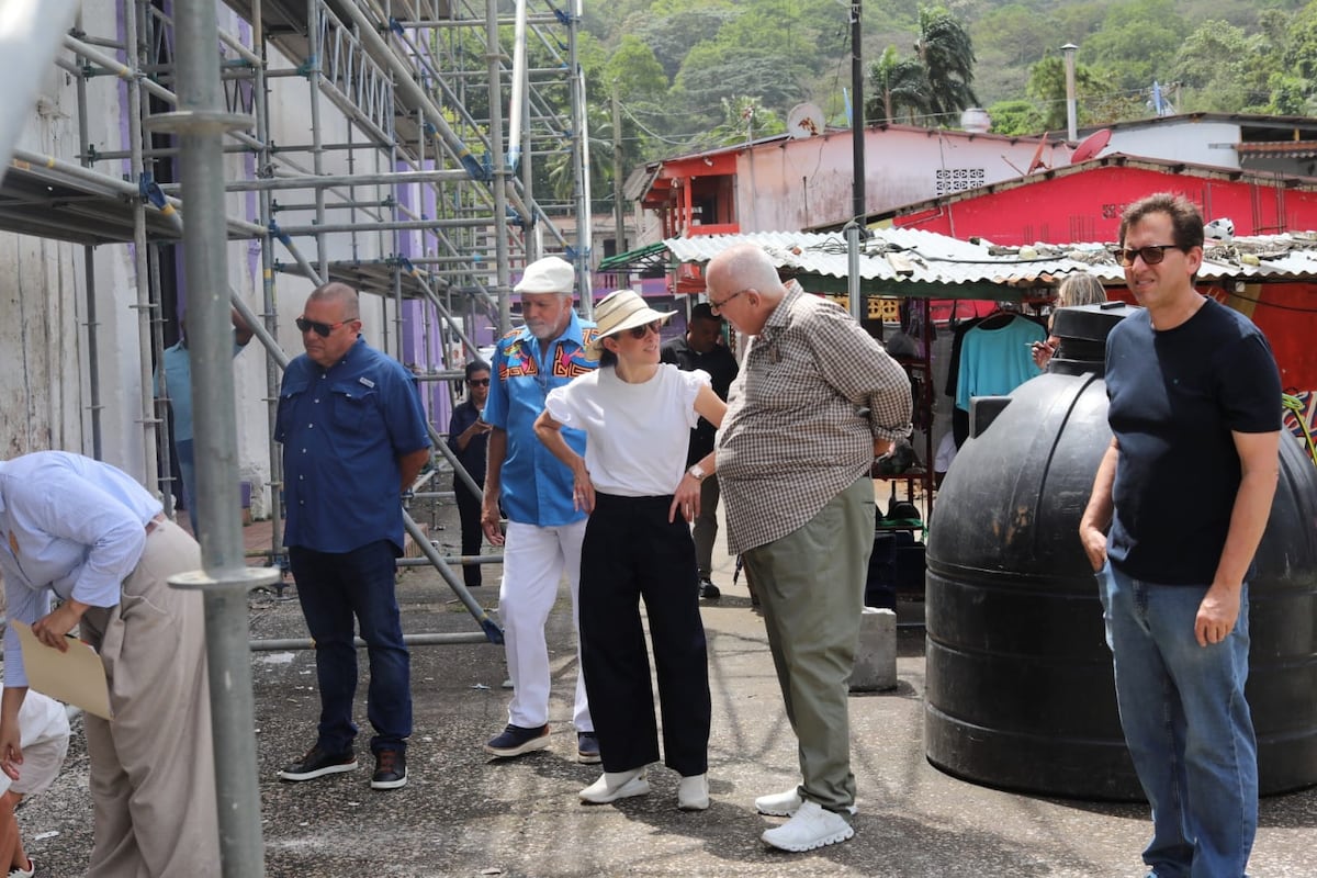 Cristo Negro de Portobelo: así avanza la restauración de la iglesia de San Felipe