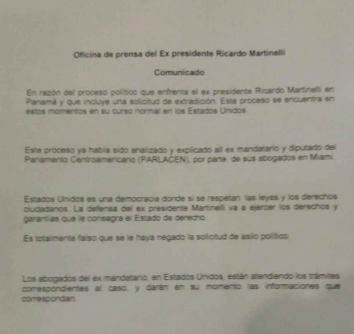 Carlos Carrillo: 'Acordamos no dar explicaciones sobre lo ocurrido en Miami'