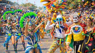 Barranquilla comienza cuatro días de fiesta en una nueva edición de su carnaval