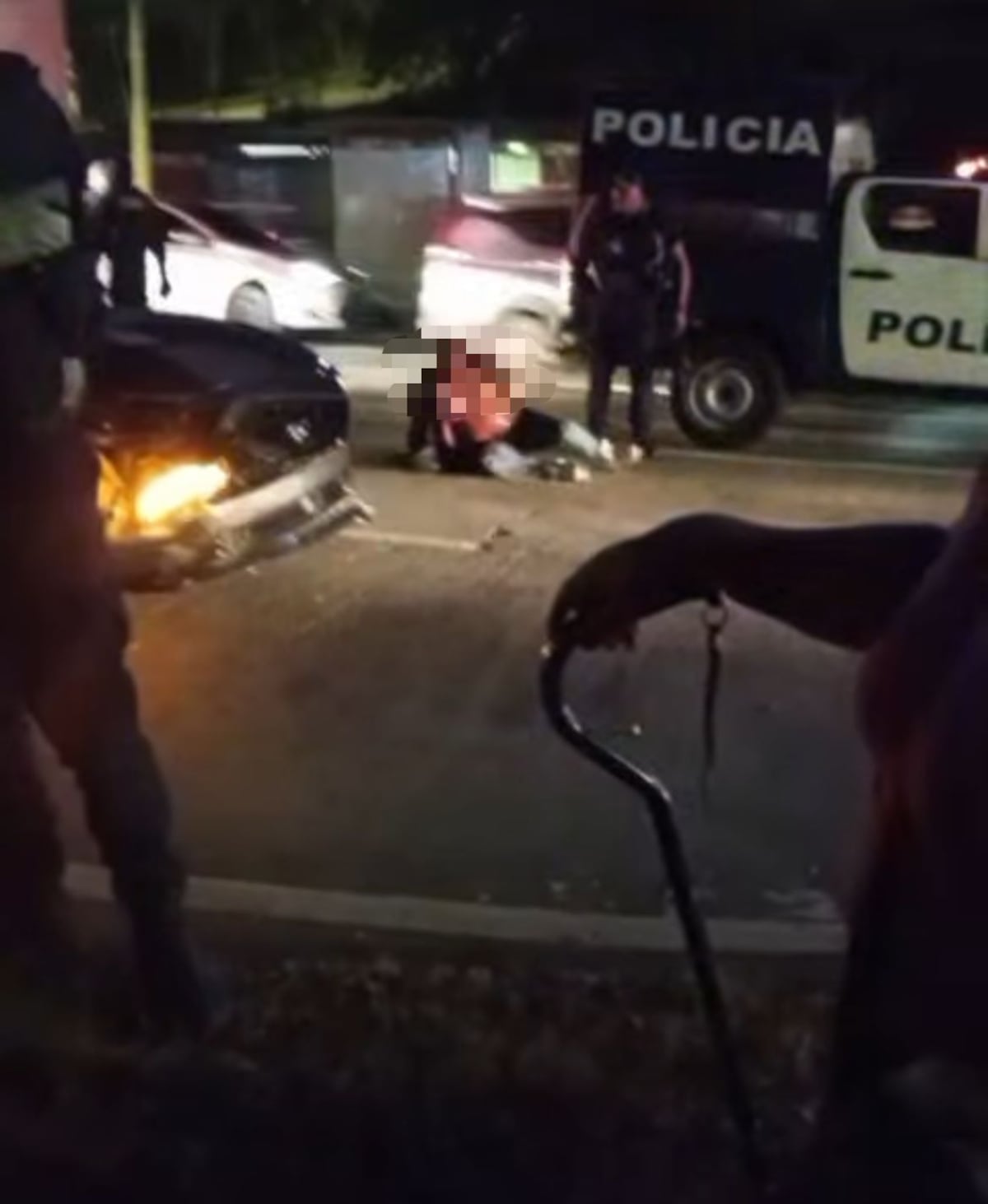 Persecución de película en San Isidro: disparos, choque y aprehensión