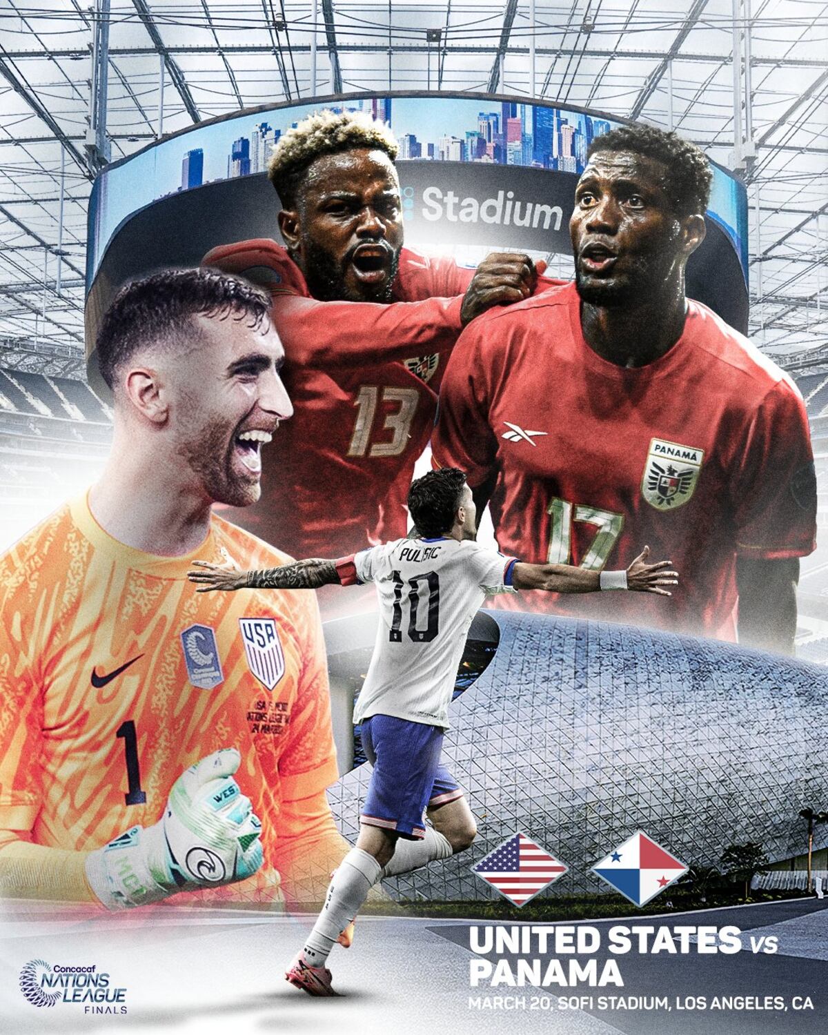 Panamá desafía a la historia: ¿Podrá vencer a EE.UU. y alcanzar su primera final en la Liga de Naciones Concacaf?
