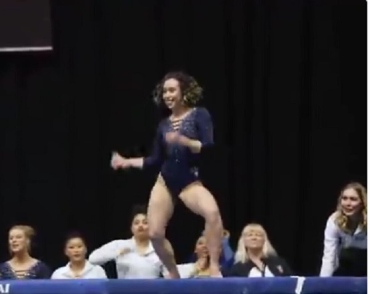 Esta rutina de gimnasia se llevó un 10 que conmovió a toda una nación: E.U.