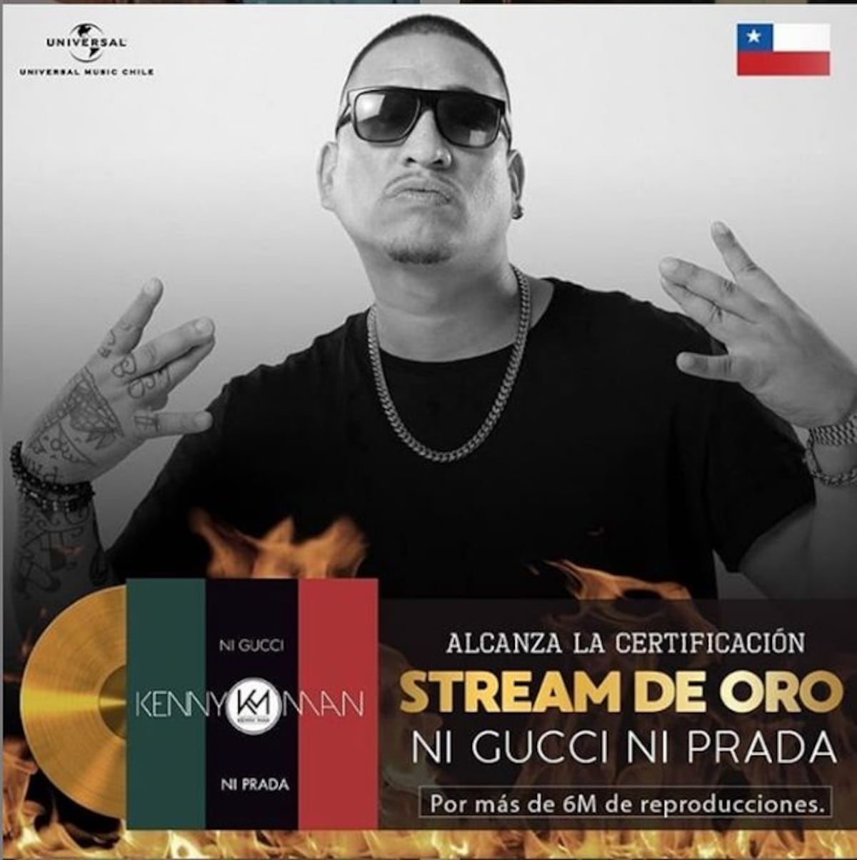 Galán, galán. Que se burlen ahora. Kenny Man recuerda a detractores