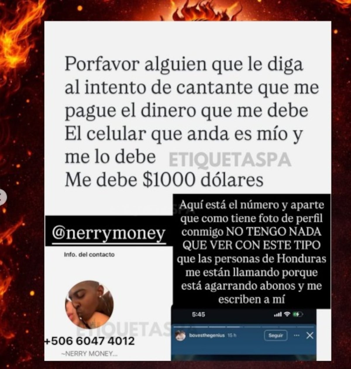 ¿Qué pasó con Nerry Money? Su exesposa lo expone en redes