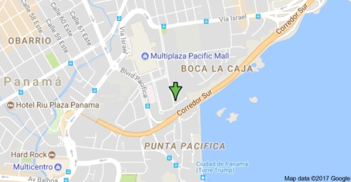 Parte de la estructura de un edificio se desprende en Punta Pacífica