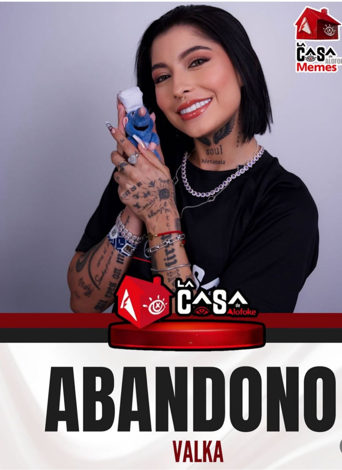 Dalex explota en redes y termina sacando a Valka de la casa de Alofoke