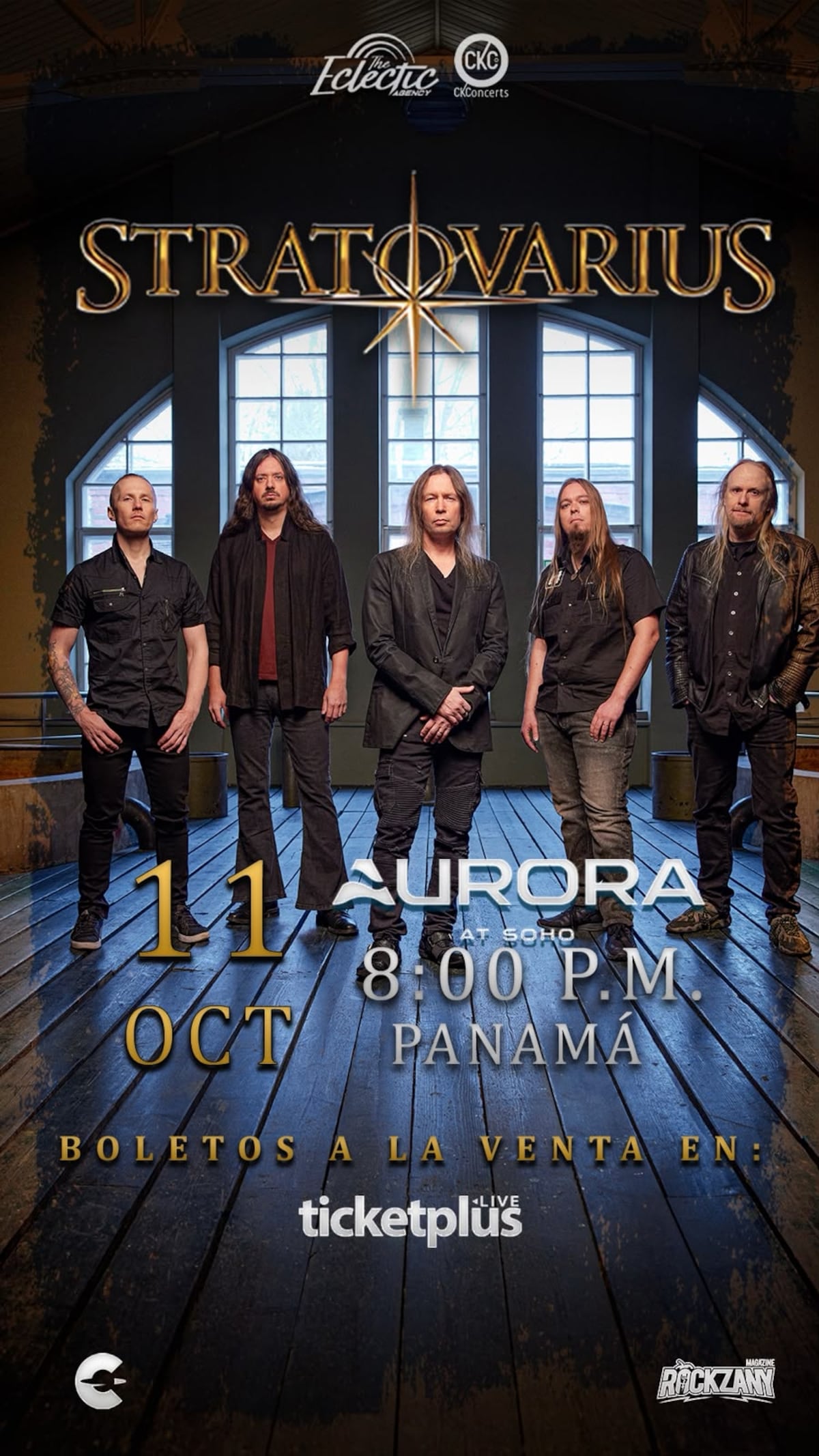 ¡Prepárense amantes del Power metal! Stratovarius tocará por primera vez en Panamá y pondrá a sonar su ‘Black Diamond’