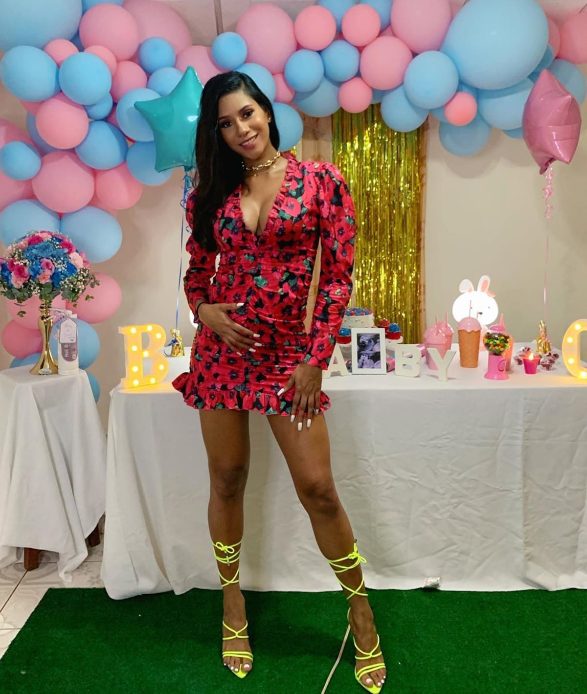 Una de las mellas conocidas por Calle 7 está embarazada