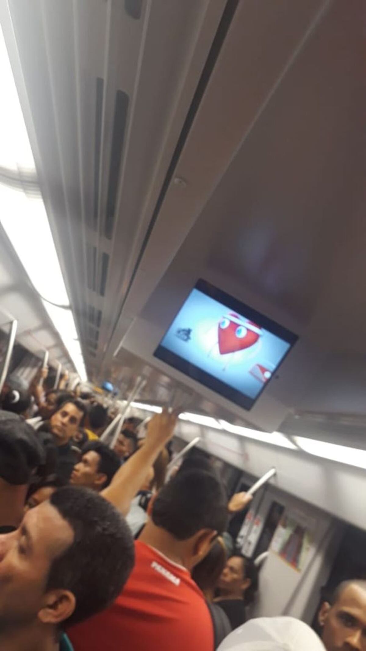 Una persona se lanzó a la pasarela de túnel del Metro. Causa revuelo | Video