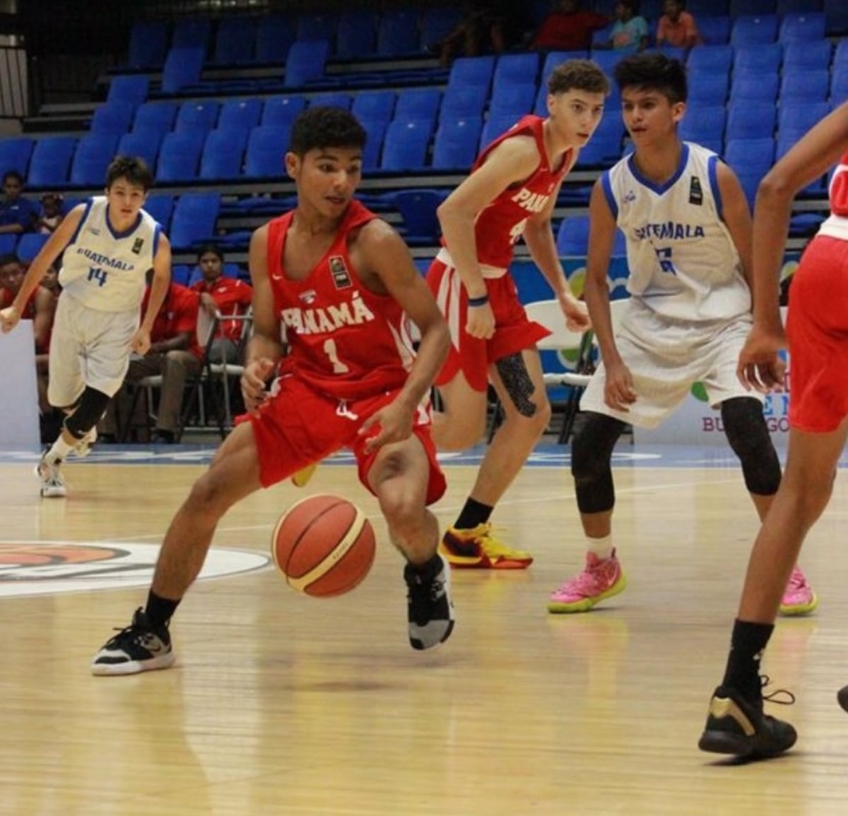 Panamá se baña en oro en el Centroamericano Sub-14 de Baloncesto Masculino