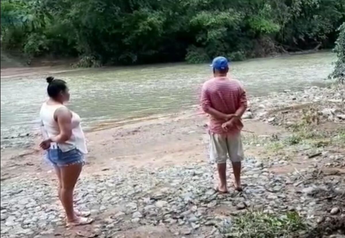 Hermanos por poco mueren ahogados en el distrito de Cañazas, Veraguas