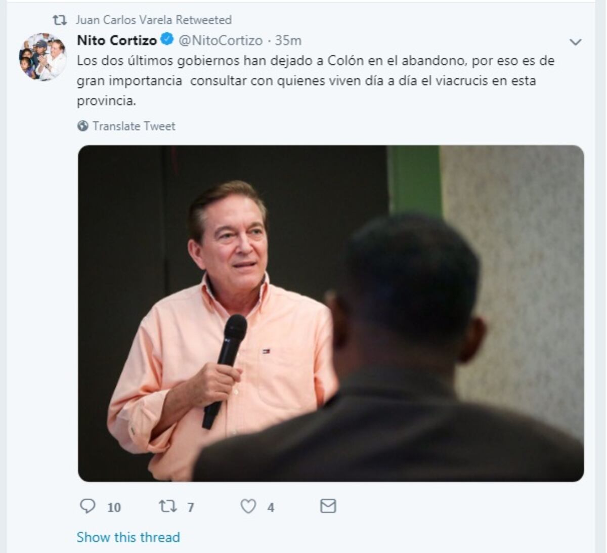 Qué le pasó. El presidente le da retuit a candidato del PRD que lo critica