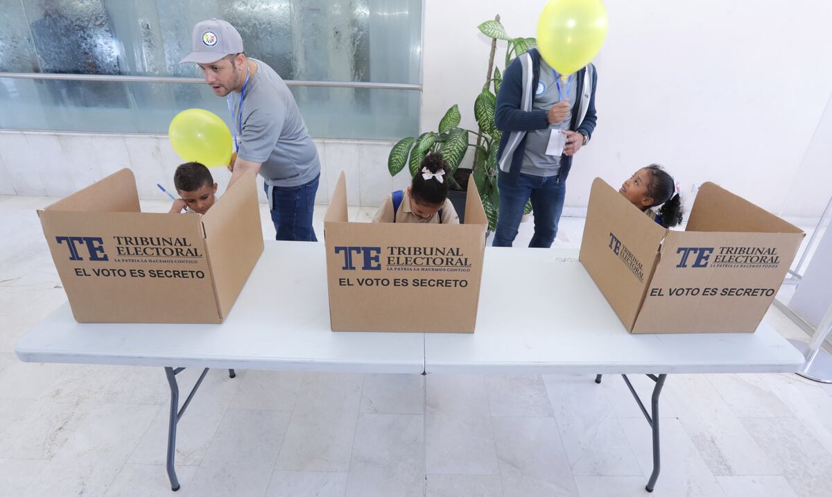 Una iniciativa del Tribunal Electoral, este año los niños votarán en las elecciones generales