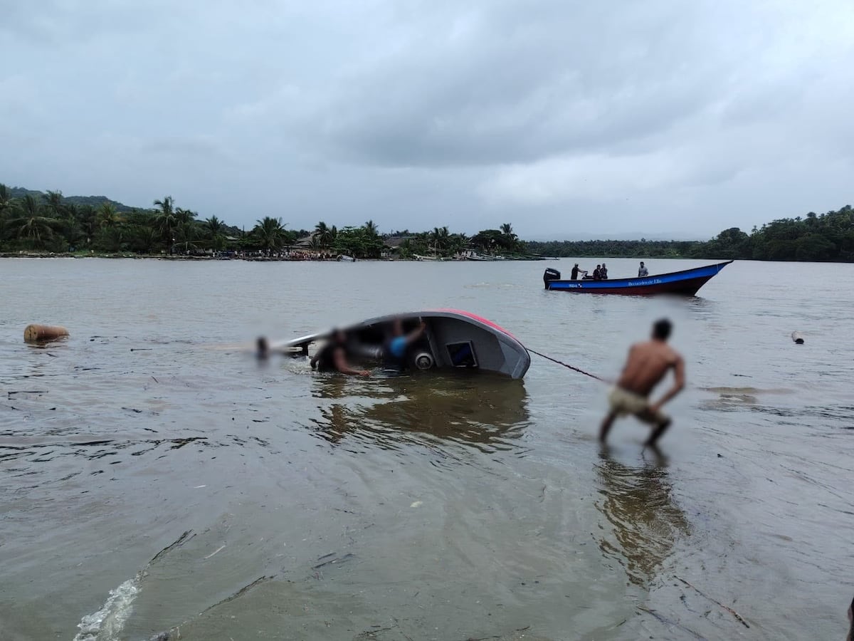 Tragedia en el agua: adulto y menor mueren tras naufragio en Coclé del Norte