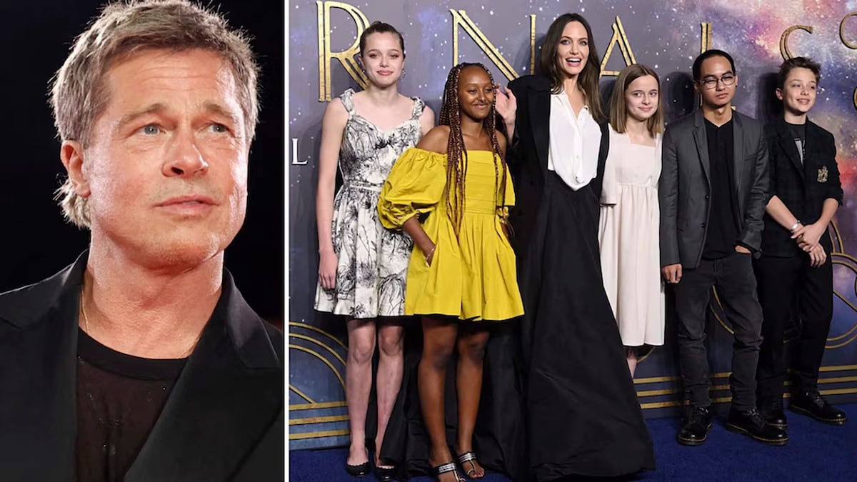 Brad Pitt rompe lazos con dos de sus hijos adoptivos tras años de conflicto familiar
