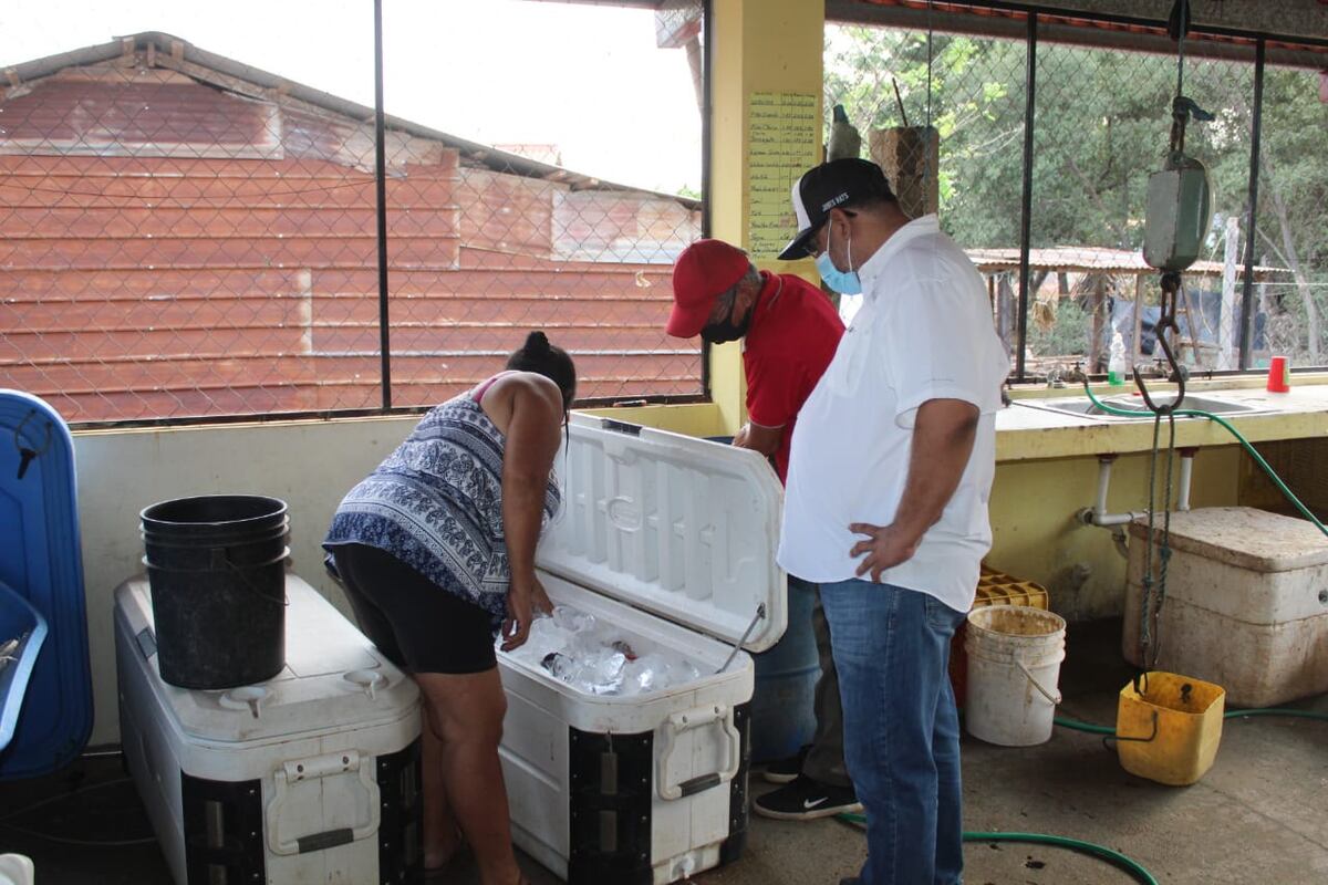 Pescadores en Aguadulce zarparon en busca de comida para los más necesitados