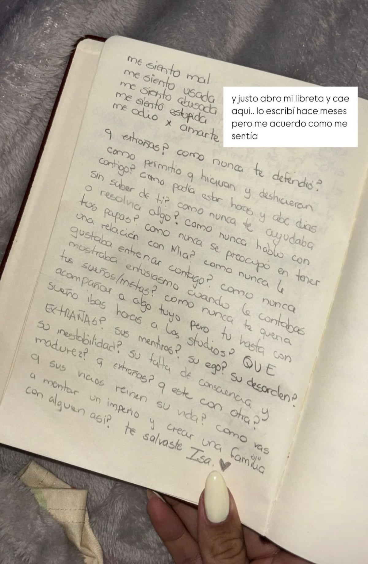 Ex de Beéle suelta bomba emocional en redes: ‘¿Cómo permitiste que me trataran así?’