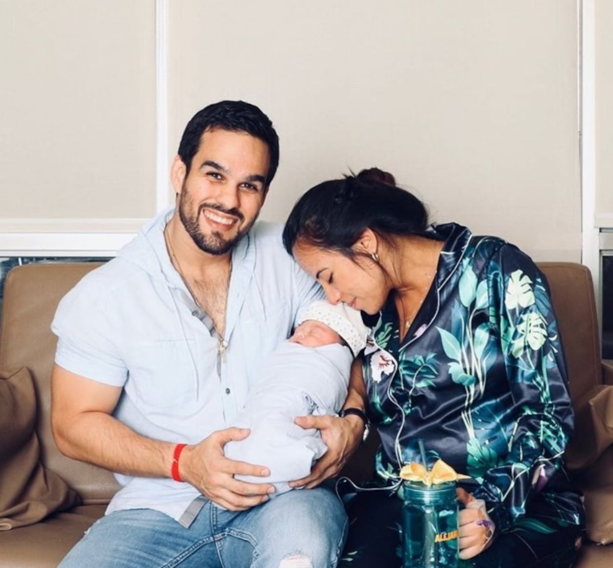 Las tiernas fotos del bebé de la venezolana, Neka Prila  