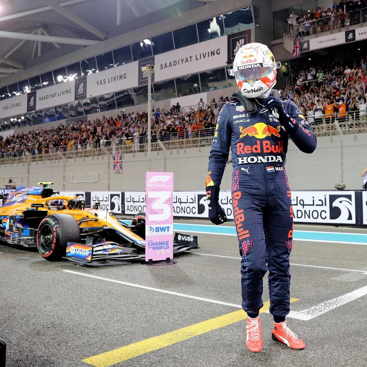 A ‘Checo’ le alegra que su compañero Verstappen tenga la ‘pole’