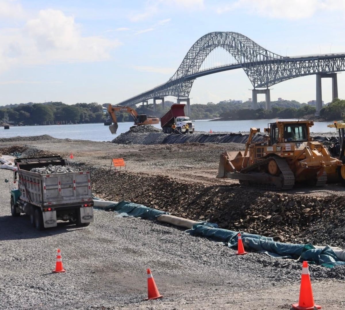 Manos a la obra: Retoman trabajos del cuarto puente sobre el Canal de Panamá