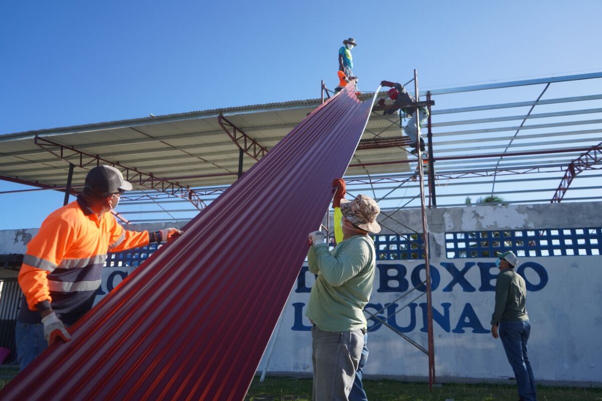 Después de seis años de espera el gimnasio Ismael Laguna en Colón abrirá sus puertas